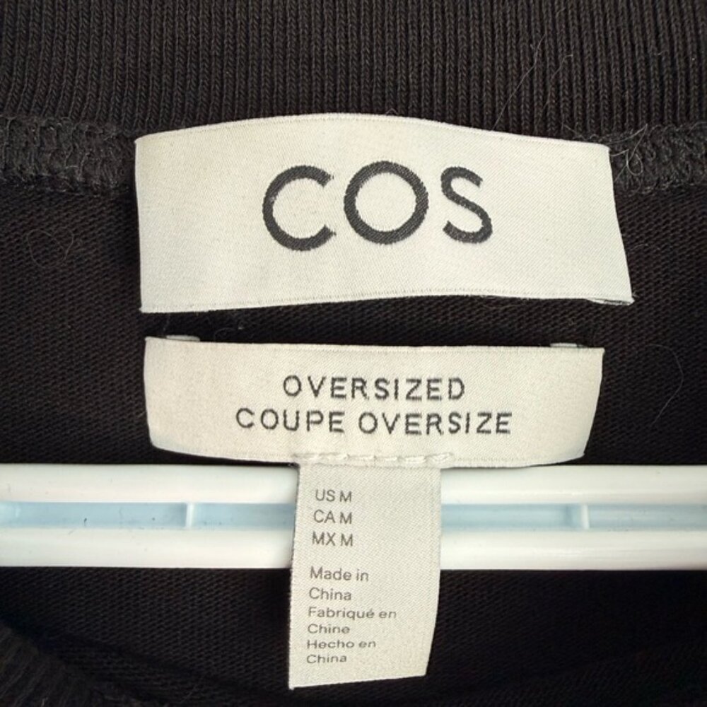 COS OVERSIZED COTTON T-SHIRT SIZE M - Picture 6 of 8
